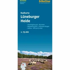 RADKARTE LÜNEBURGER HEIDE - Fahrradkarte