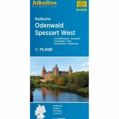 RADKARTE ODENWALD SPESSART (RK-HES08) - Fahrradkarte