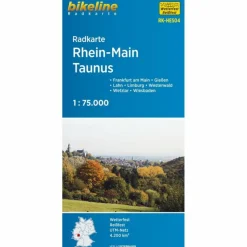 RADKARTE RHEIN-MAIN-TAUNUS (RK-HES04) - Fahrradkarte