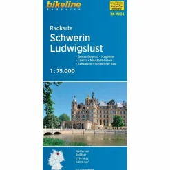 RADKARTE SCHWERIN LUDWIGSLUST (RK-MV04) - Fahrradkarte