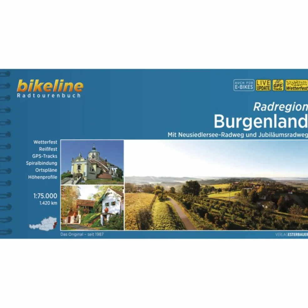 RADREGION BURGENLAND - Radwanderführer