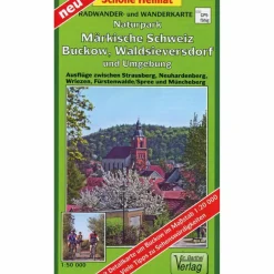 RADWANDER- UND WANDERKARTE NATURPARK MÄRKISCHE SCHWEIZ - Wanderkarte