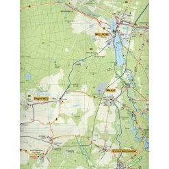 RADWANDER- UND WANDERKARTE NATURPARK SCHLAUBETAL - Wanderkarte