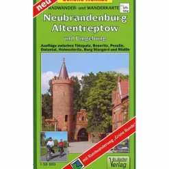 RADWANDER- UND WANDERKARTE NEUBRANDENBUR - Wanderkarte