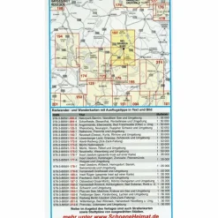RADWANDER- UND WANDERKARTE NEUBRANDENBUR - Wanderkarte