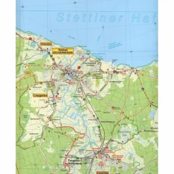 RADWANDER- UND WANDERKARTE UECKERMÜNDE - Wanderkarte