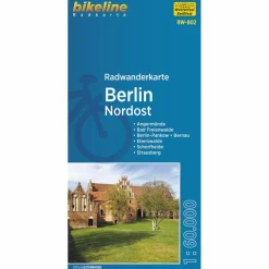 RADWANDERKARTE BERLIN NORDOST RW-B02 - Fahrradkarte