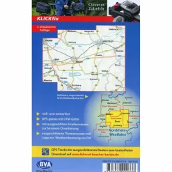 RADWANDERKARTE BVA DIE SCHÖNSTEN RADTOUREN IM KREIS SOEST - Fahrradkarte