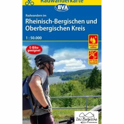 RADWANDERKARTE BVA RADWANDERN IM RHEINISCH-BERGISCHEN - Fahrradkarte