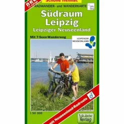 RADWANDERKARTE SÜDRAUM LEIPZIG 1 : 50 00 - Wanderkarte