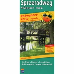 RADWANDERKARTE SPREERADWEG 1 : 50 000 - Fahrradkarte