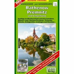 RATHENOW, PREMNITZ UND UMGEBUNG 1 : 35 000 - Wanderkarte