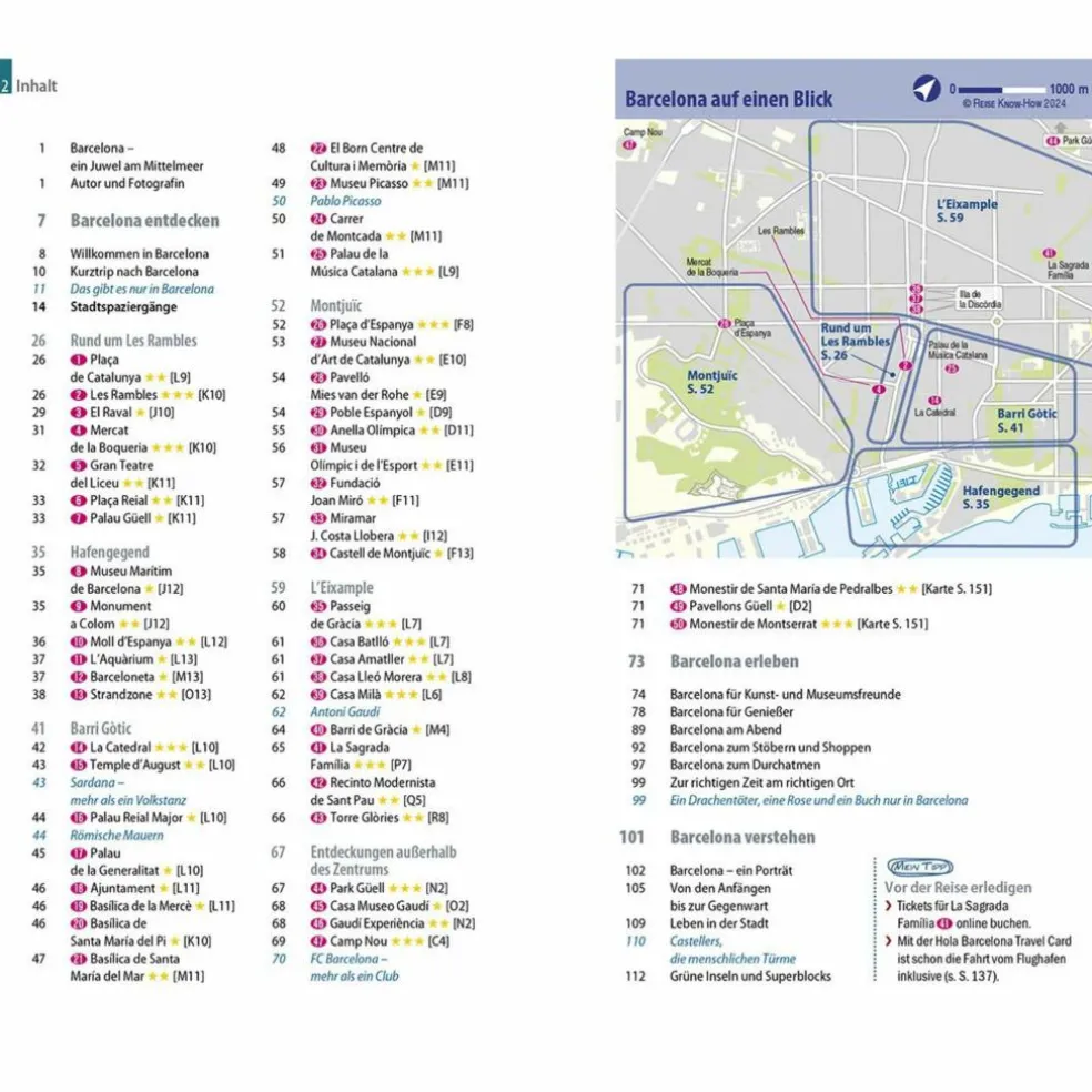 REISE KNOW-HOW CITYTRIP BARCELONA - Reiseführer