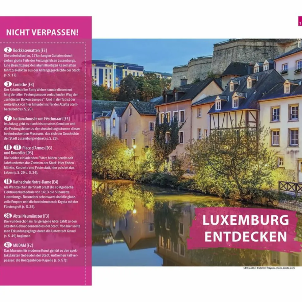 REISE KNOW-HOW CITYTRIP LUXEMBURG - Reiseführer