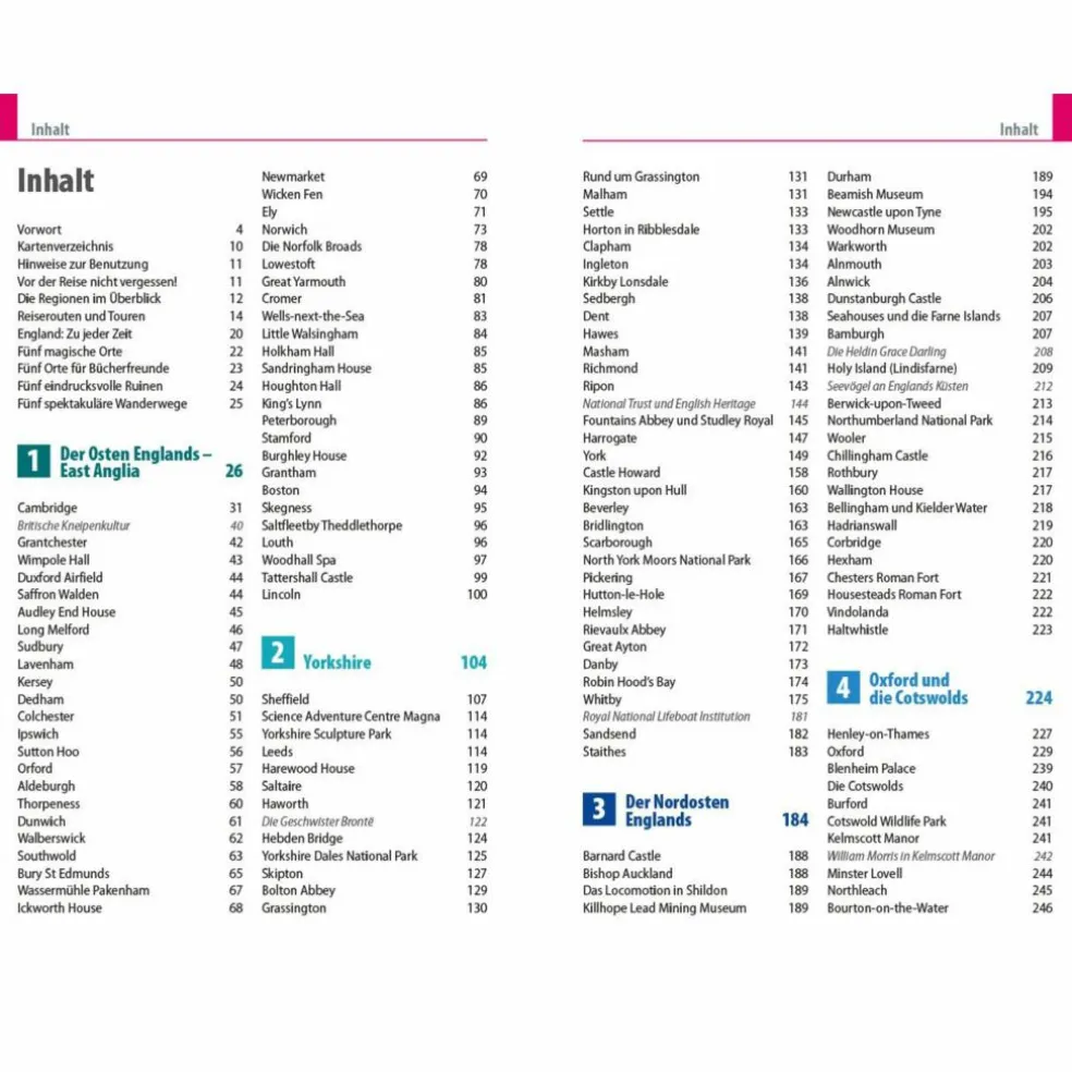 REISE KNOW-HOW ENGLAND - NORDEN UND MITTE - Reiseführer