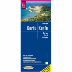 REISE KNOW-HOW LANDKARTE KORFU / CORFU 1:65.000 - Straßenkarte