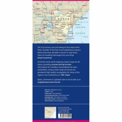 REISE KNOW-HOW LANDKARTE KENIA / KENYA (1:950.000) - Straßenkarte