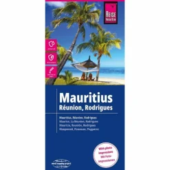 REISE KNOW-HOW LANDKARTE MAURITIUS, RÉUNION, RODRIGUES - Straßenkarte