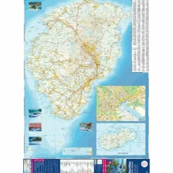 REISE KNOW-HOW LANDKARTE MAURITIUS, RÉUNION, RODRIGUES - Straßenkarte