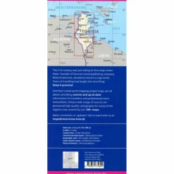 REISE KNOW-HOW LANDKARTE TUNESIEN / TUNISIA (1:600.000) - Straßenkarte