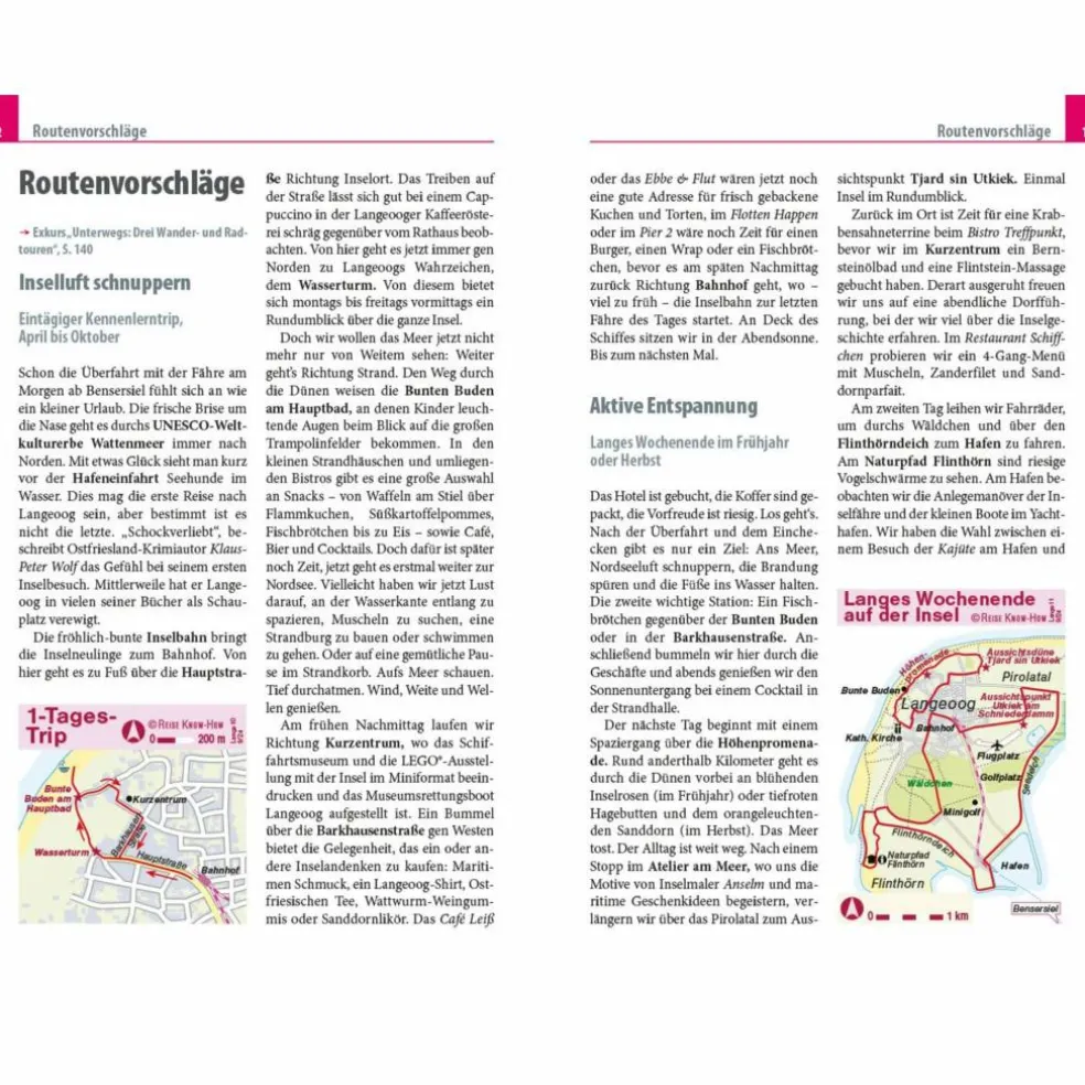 REISE KNOW-HOW REISEFÜHRER LANGEOOG