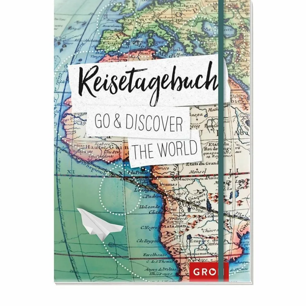 REISETAGEBUCH GO & DISCOVER THE WORLD - Notizbuch