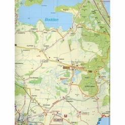 RÜGEN, BERGEN, GÖHREN, BAABE, BINZ, SELL - Wanderkarte