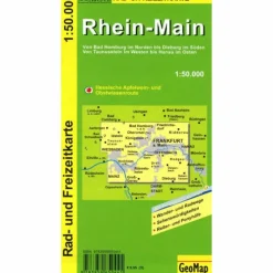 RHEIN-MAIN RAD- UND FREIZEITKARTE 1:50 000
