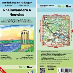 RHEINWANDERN 4 - NEUWIED 1:25 000 - Wanderkarte