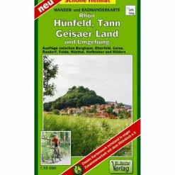 RHÖN, HÜNFELD, TANN, GEISAER LAND UND UM - Wanderkarte