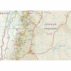 RKH WMP JORDANIEN 1:400.000 - Straßenkarte