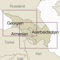 RKH WMP KAUKASUS 1:650.000 - Straßenkarte