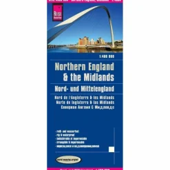 RKH WMP NORD- UND MITTELENGLAND - Straßenkarte