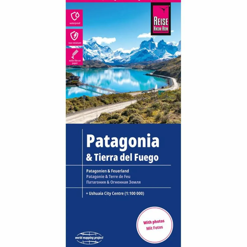 RKH WMP PATAGONIEN, FEUERLAND - Straßenkarte