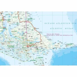 RKH WMP PATAGONIEN, FEUERLAND - Straßenkarte