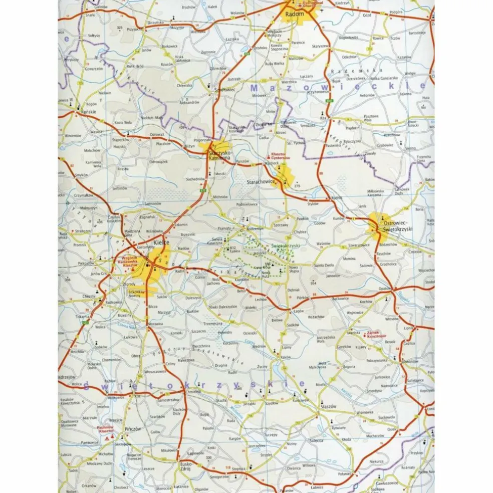 RKH WMP POLEN, SÜD (1:400.00) - Straßenkarte