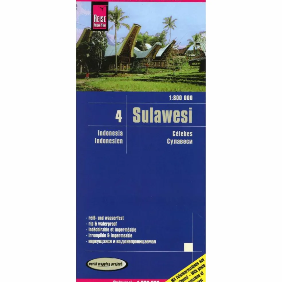RKH WMP SULAWESI 1:800.000 - Straßenkarte