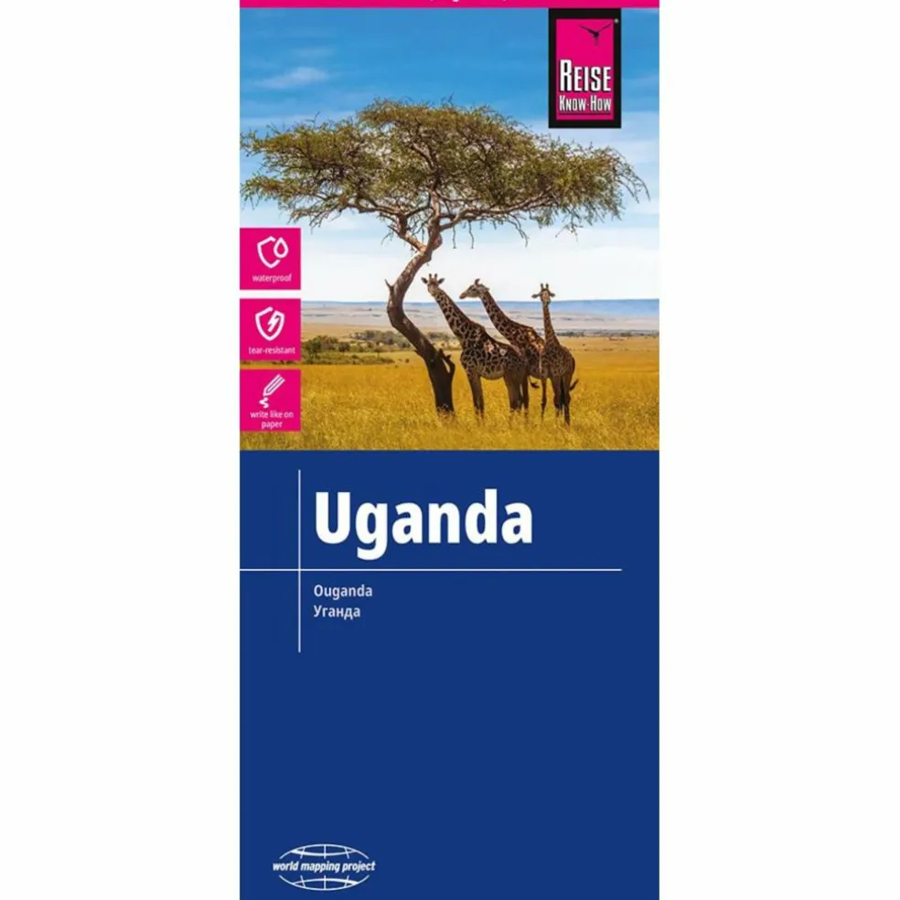 RKH WMP UGANDA 1:600.000 - Straßenkarte