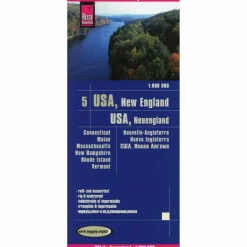 RKH WMP USA 05 NEUENGLAND 1:600.000 - Straßenkarte