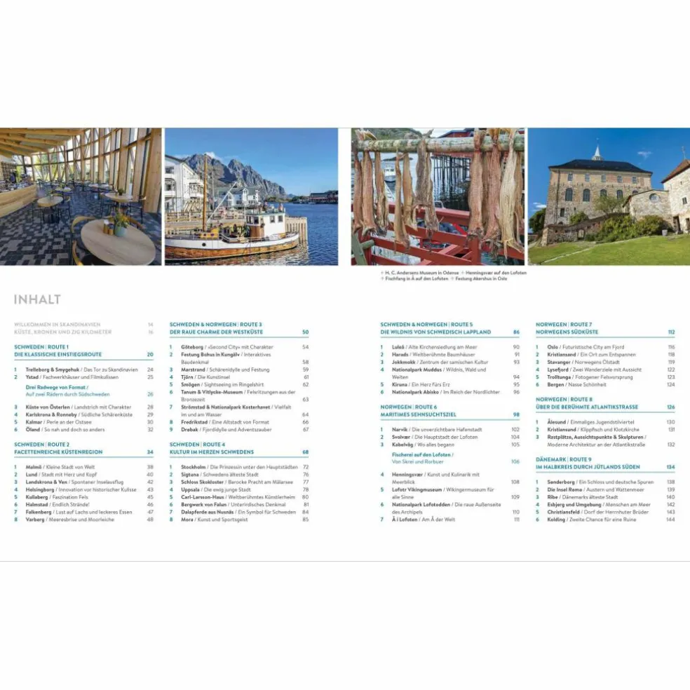 ROADTRIPS SKANDINAVIEN - Reiseführer