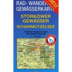 RWG-KARTE STORKOWER GEWÄSSER - SCHARMÜTZ - Wanderkarte