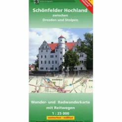 SCHÖNFELDER HOCHLAND - Wanderkarte