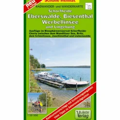 SCHORFHEIDE, BIESENTHAL, JOACHIMSTHAL - Fahrradkarte