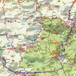 SÄCHSISCHER JAKOBSWEG AN DER FRANKENSTRA - Wanderkarte