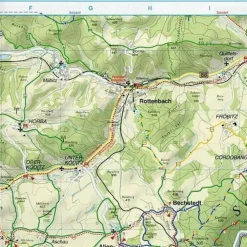 SCHWARZATAL, BAD BLANKENBURG, OBERWEIßBA - Winterwanderkarte