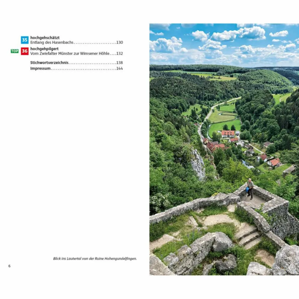 SCHWÄBISCHE ALB: LÖWENPFADE UND HOCHGEHBERGE - Wanderführer