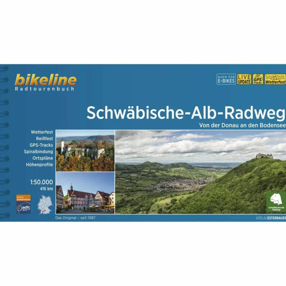 SCHWÄBISCHE ALB RADWEG - Radwanderführer