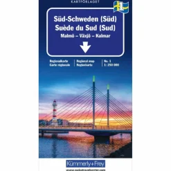 SÜD-SCHWEDEN (SÜD) NR. 01 REGIONALKARTE SCHWEDEN 1:250 000 - Straßenkarte