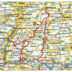 SÜDWESTDEUTSCHE JAKOBSWEGE - Wanderführer