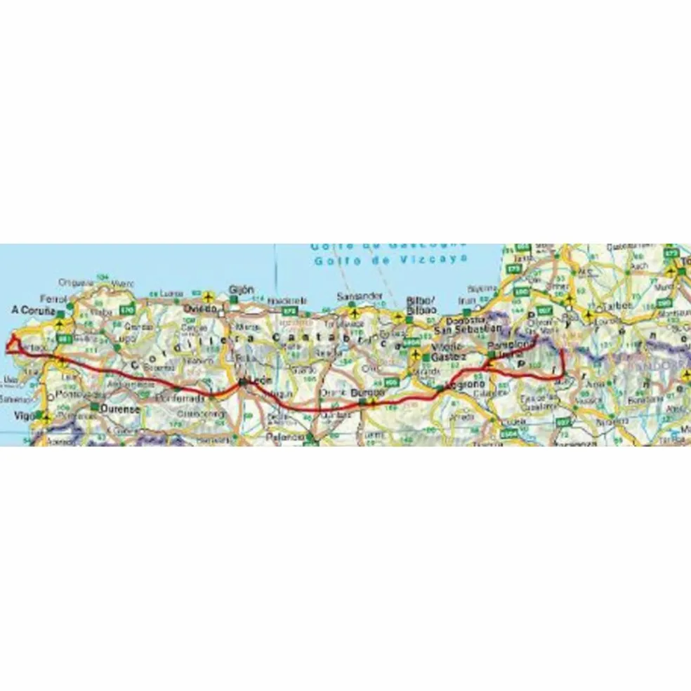 SPANISCHER JAKOBSWEG - Wanderführer